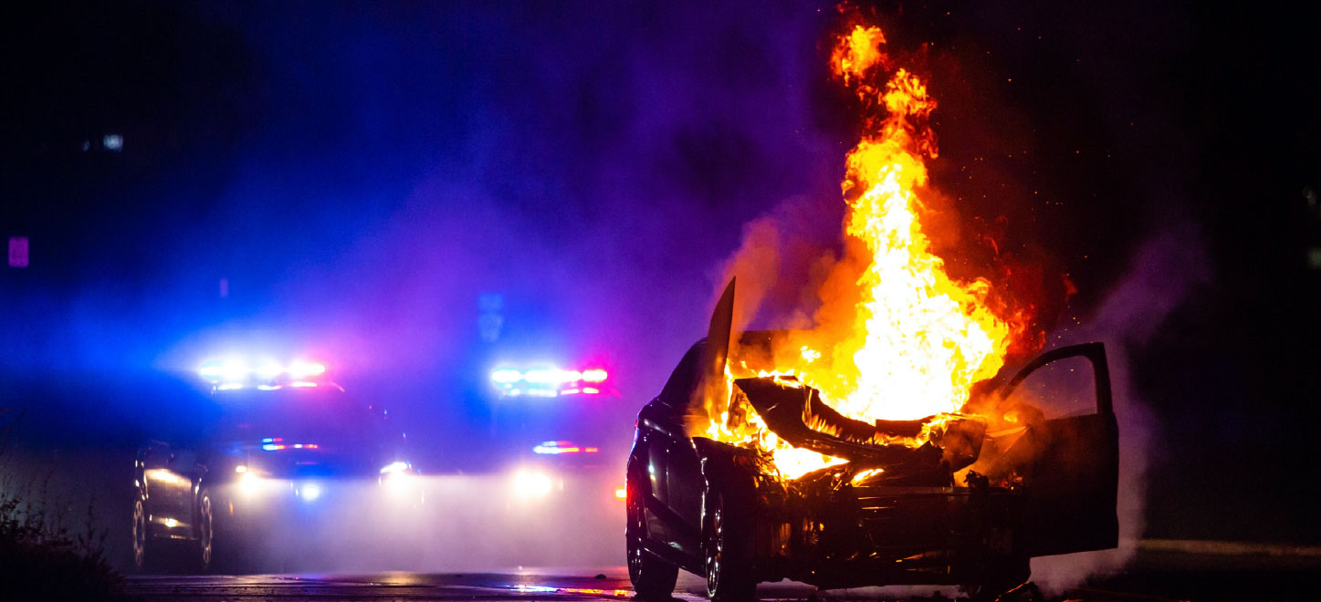 Car On Fire